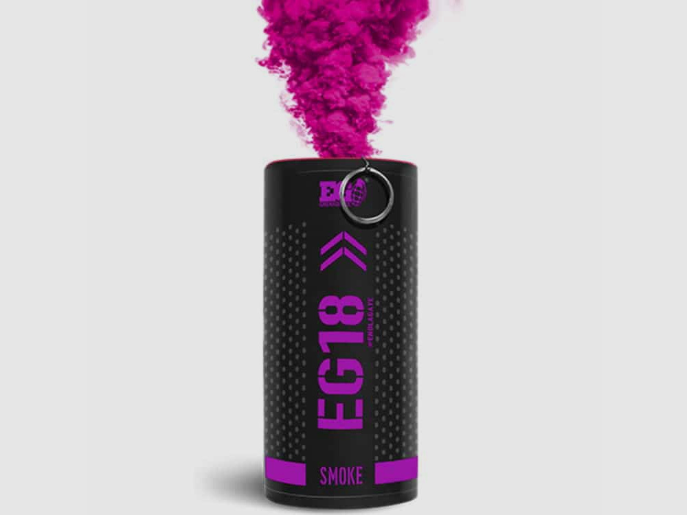 Enolagaye EG18 High Output Smoke Grenade with Fuze (pink)