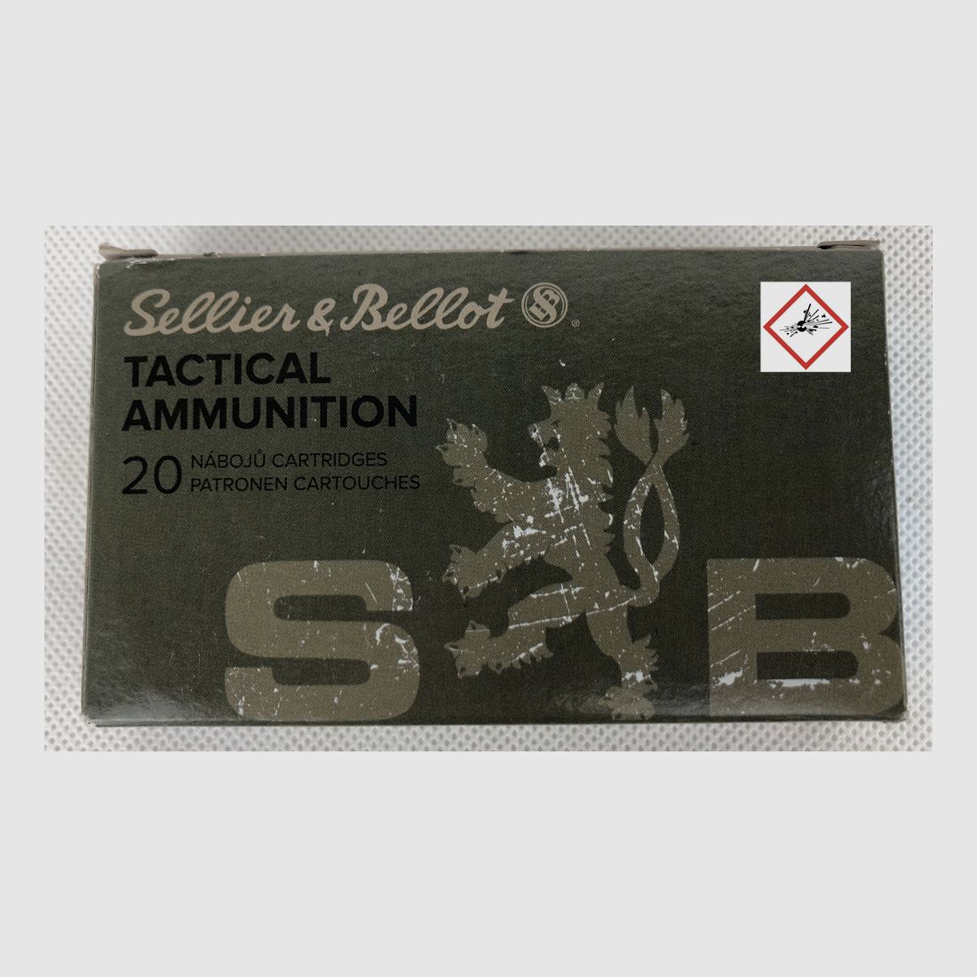 Sellier & Bellot .300 AAC Blackout Subsonic FMJ 200grs
