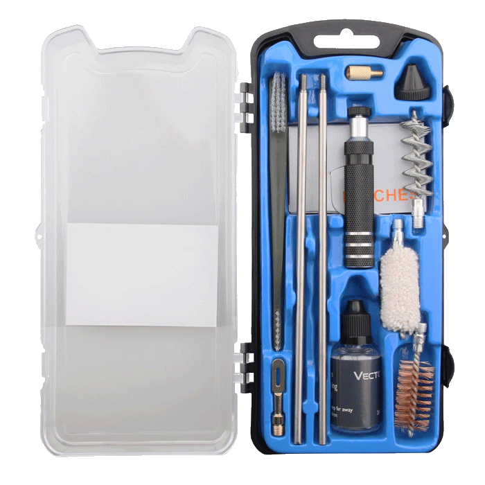 Vector – Gunpay – Kit completo de limpieza para escoepta calibre .12