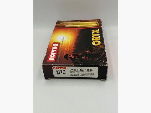 Norma Oryx 9.3×62 18.5g./285gr.