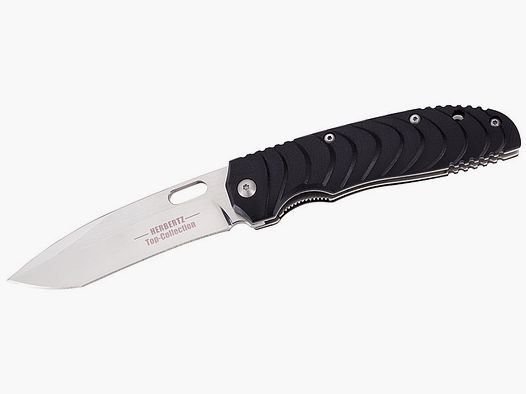 Herbertz TOP Collection Einhandmesser, Stahl 440, Liner Lock, G10, Clip, Etui, Box