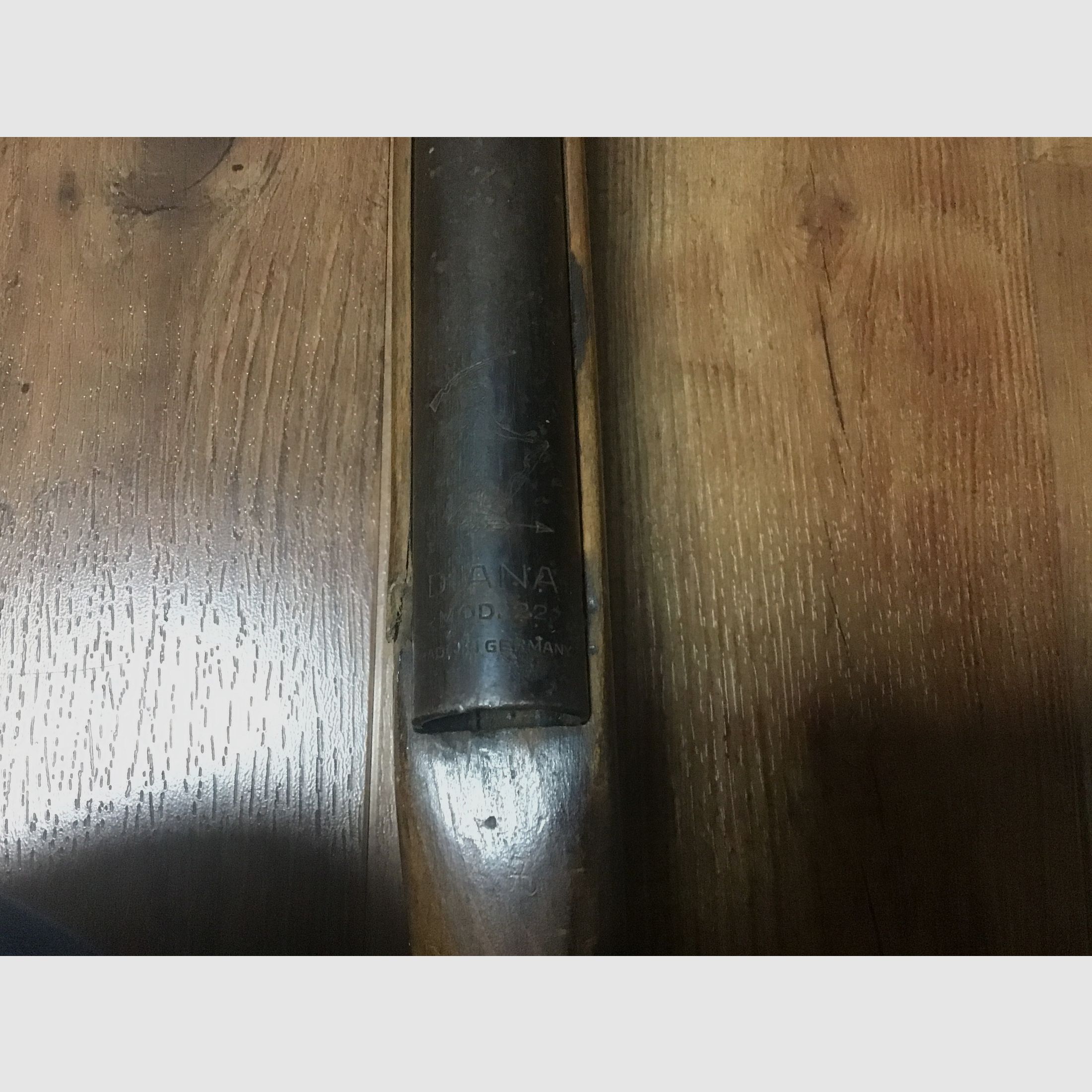 Fusil à air comprimé Diana Modèle 22 Fabriqué en Allemagne bon canon construit de 1953 à 1978