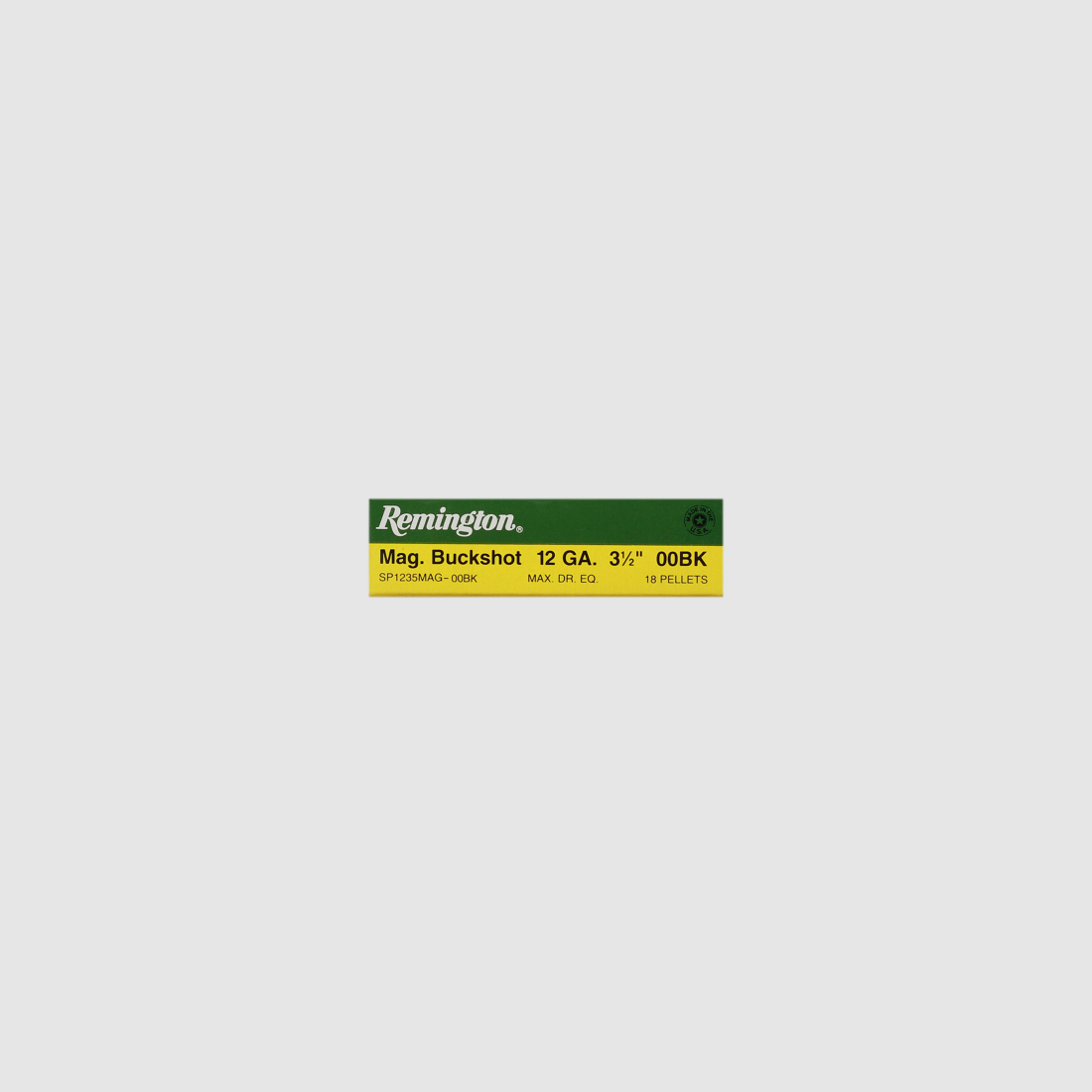 Remington Magnum Buckshot 00 12/89 18 Pellets