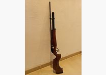 Absoluto único: Walther Dominator stock de madera 6,35mm (.25) – ¡Casi sin disparar (aprox. 150 disparos)! + anilla de montaje fresada en aluminio, 3 cartuchos Custom Quickfill y 4 cargadores