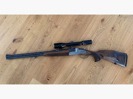 Ferlacher Bockdrilling .270win 20/76 .22 Hornet Swarovski 2,2-9x42