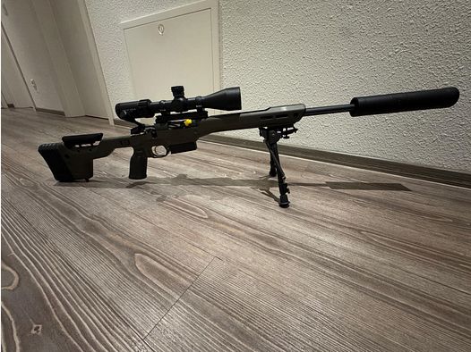 Bergara B14 Thumbhole Kal. 6,5 PRC mit MDT Carbon Klappschaft HNT 26 Hunter