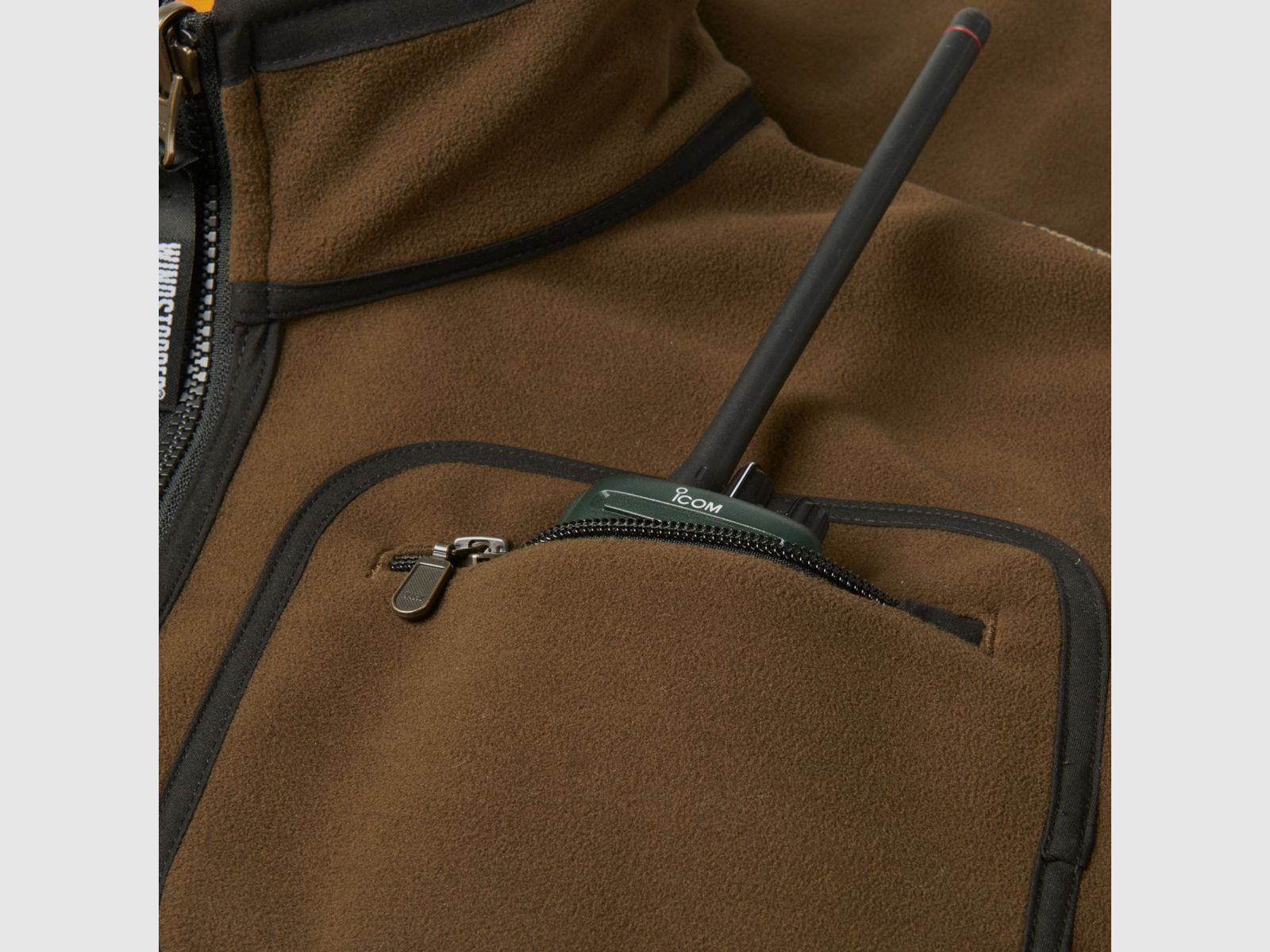 HÄRKILA Kamko Fleece Jacket Hunting Green/ Orange Blaze