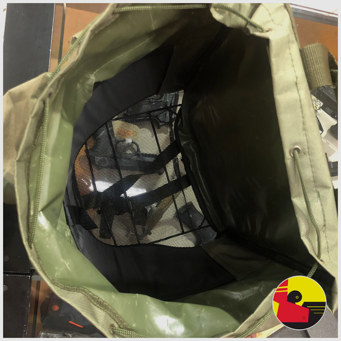 Sac à dos pour champignons – En tissu, image 4 sur 4
