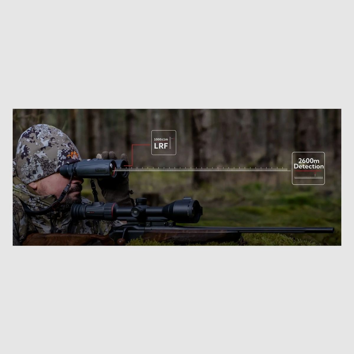 Nocpix QUEST H50R Wärmebildfernglas mit Laserentfernungsmesser, Bild 14 von 18