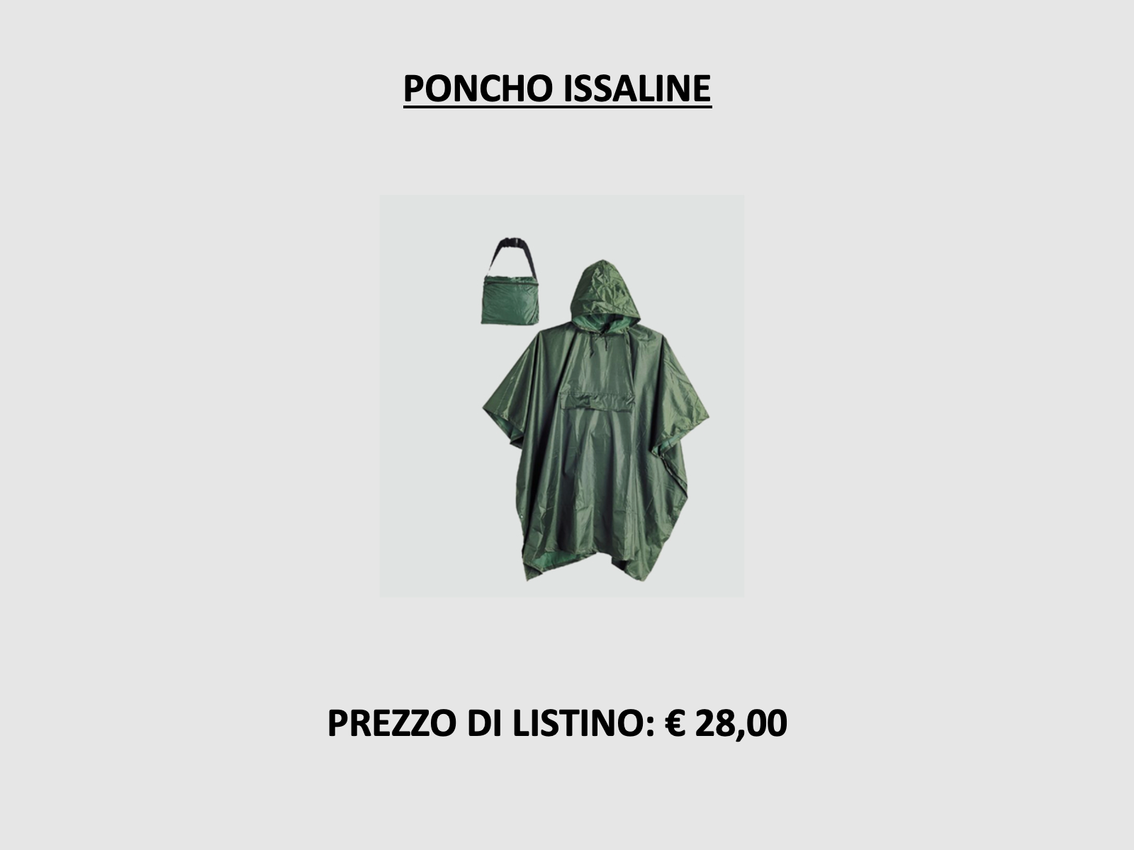 ISSALINE – PONCHO ISSALINE, Bild 1 von 3