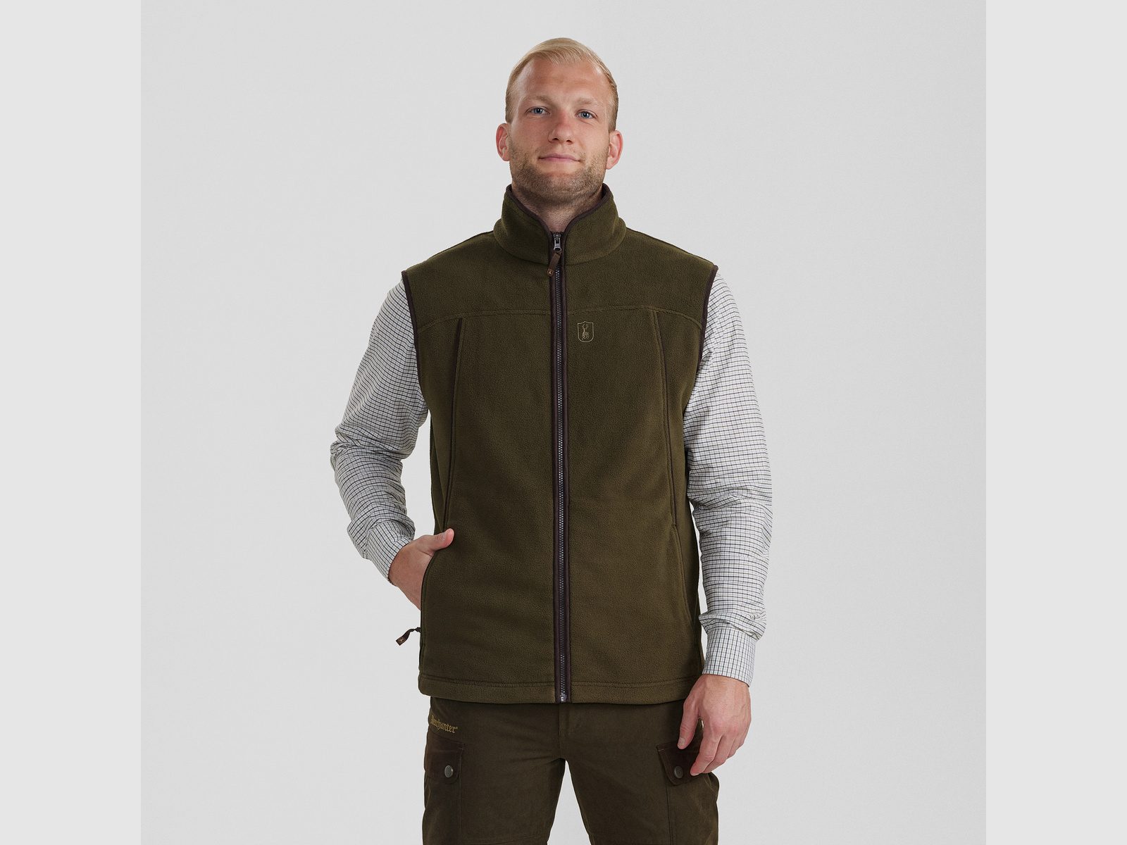 Eagle Fleeceweste - Tarmac Green – Größe: S