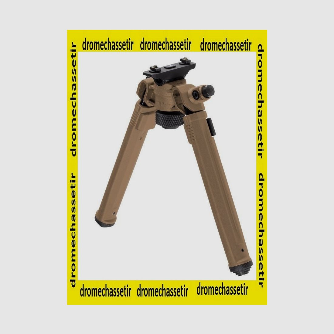 Bipiede Magpul con attacco M-Lok, altezza da 16cm a 26cm, FDE, MPL-MAG933FDE, immagine 1 di 3