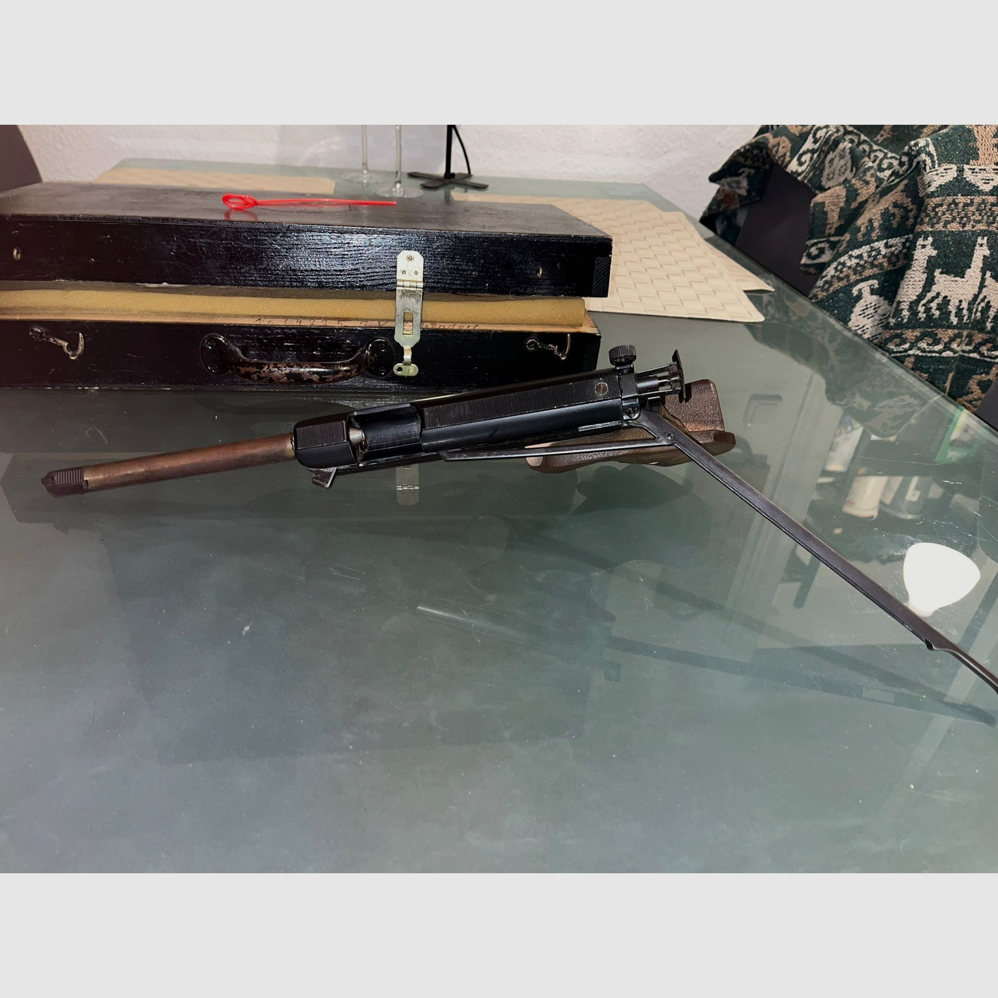 Feinwerkbau Mod. 65 4,5/.177, Federdruck / Seitenspanner