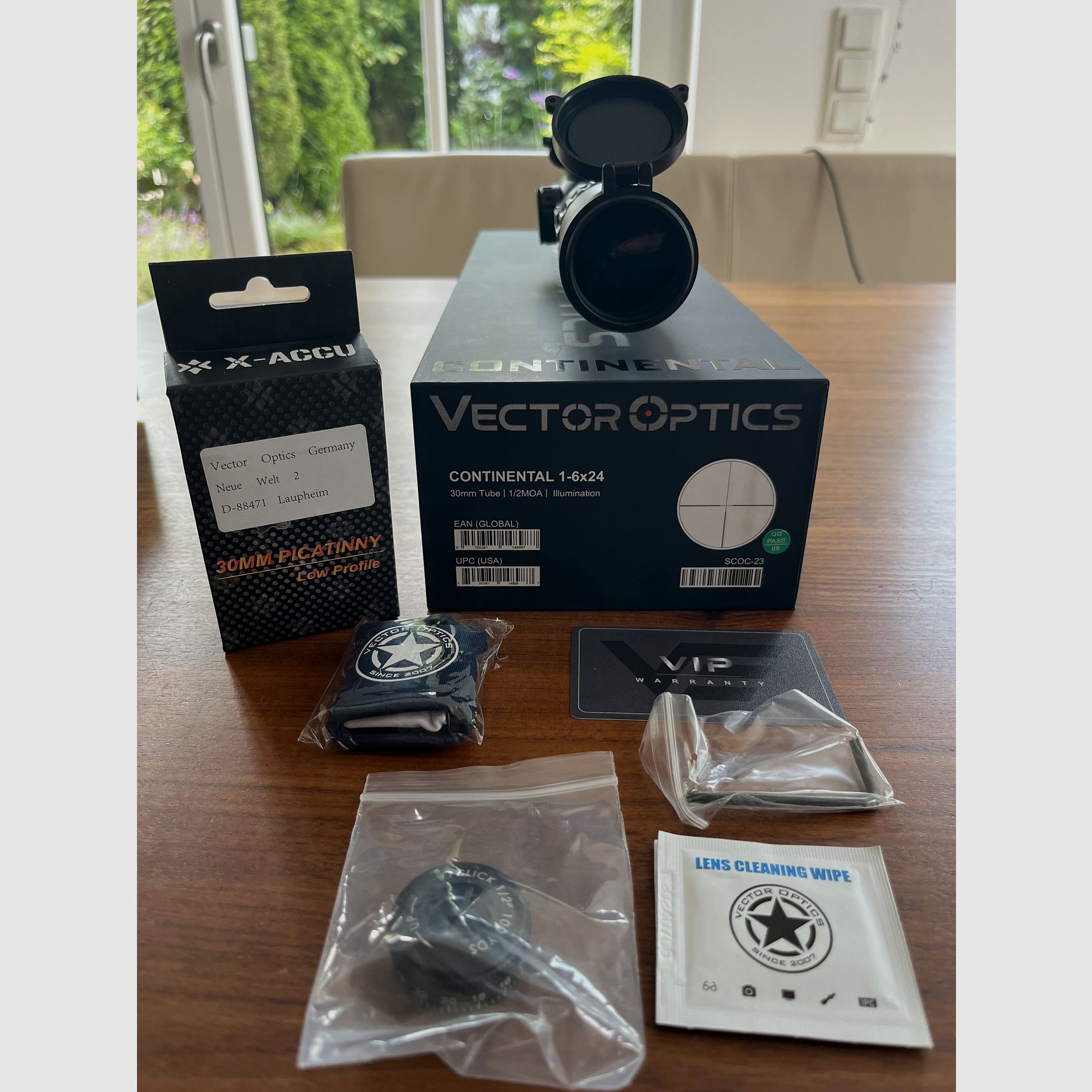 Vector Optics Continental 1-6x24 LVPO - ungeschossen 