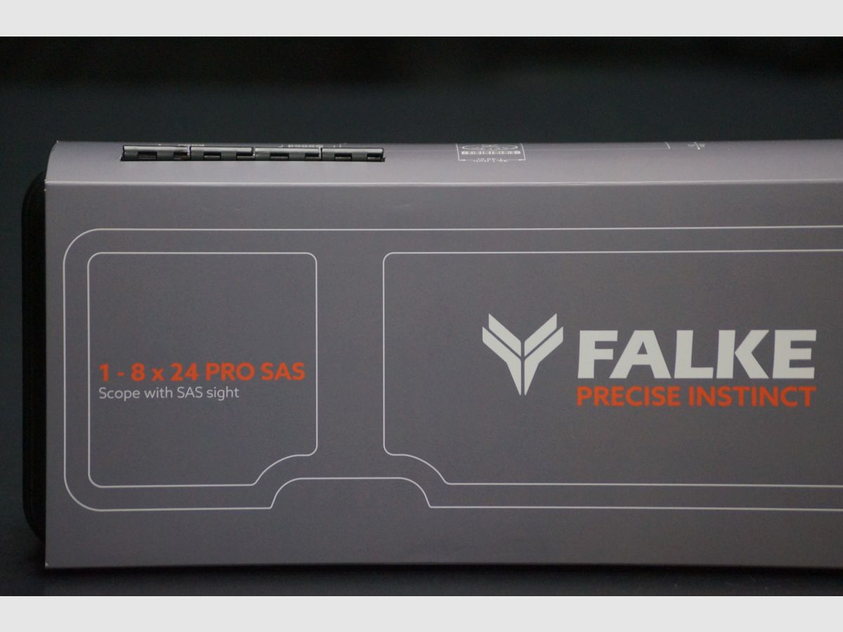 Falke LPVO 1-8×24 Pro SAS Greige, image 7 sur 7