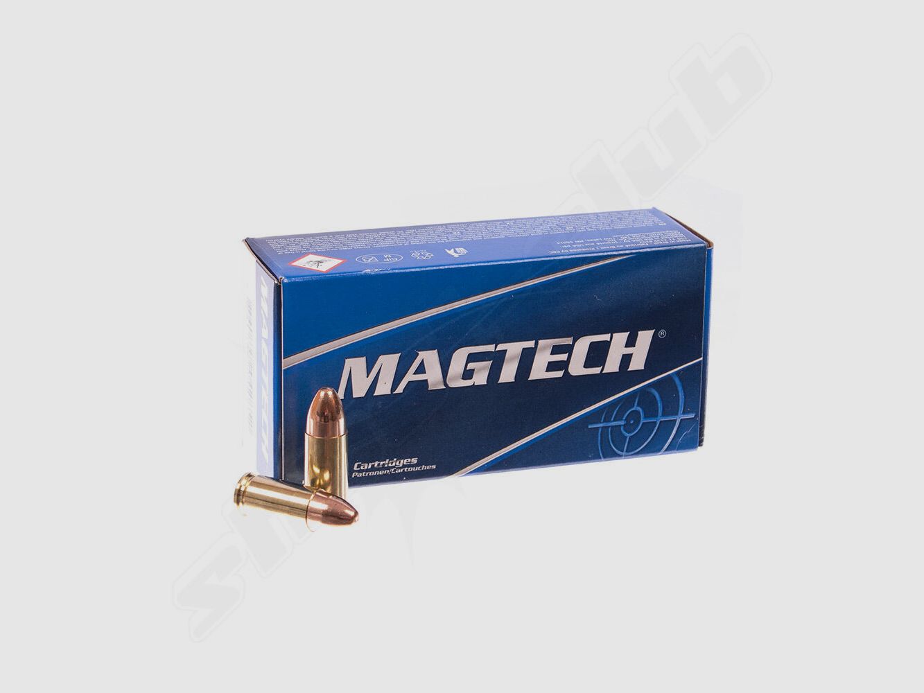 MagTech FMJ 124grs 50St 9mmLuger, image 1 of 2