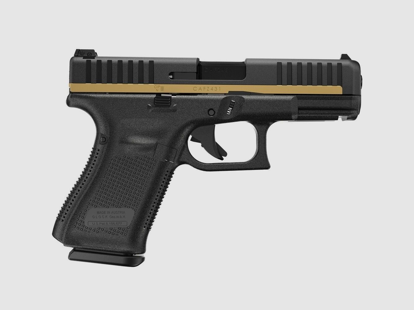 Pistola Glock G44 Edición Especial Golden Line .22 lfb.
