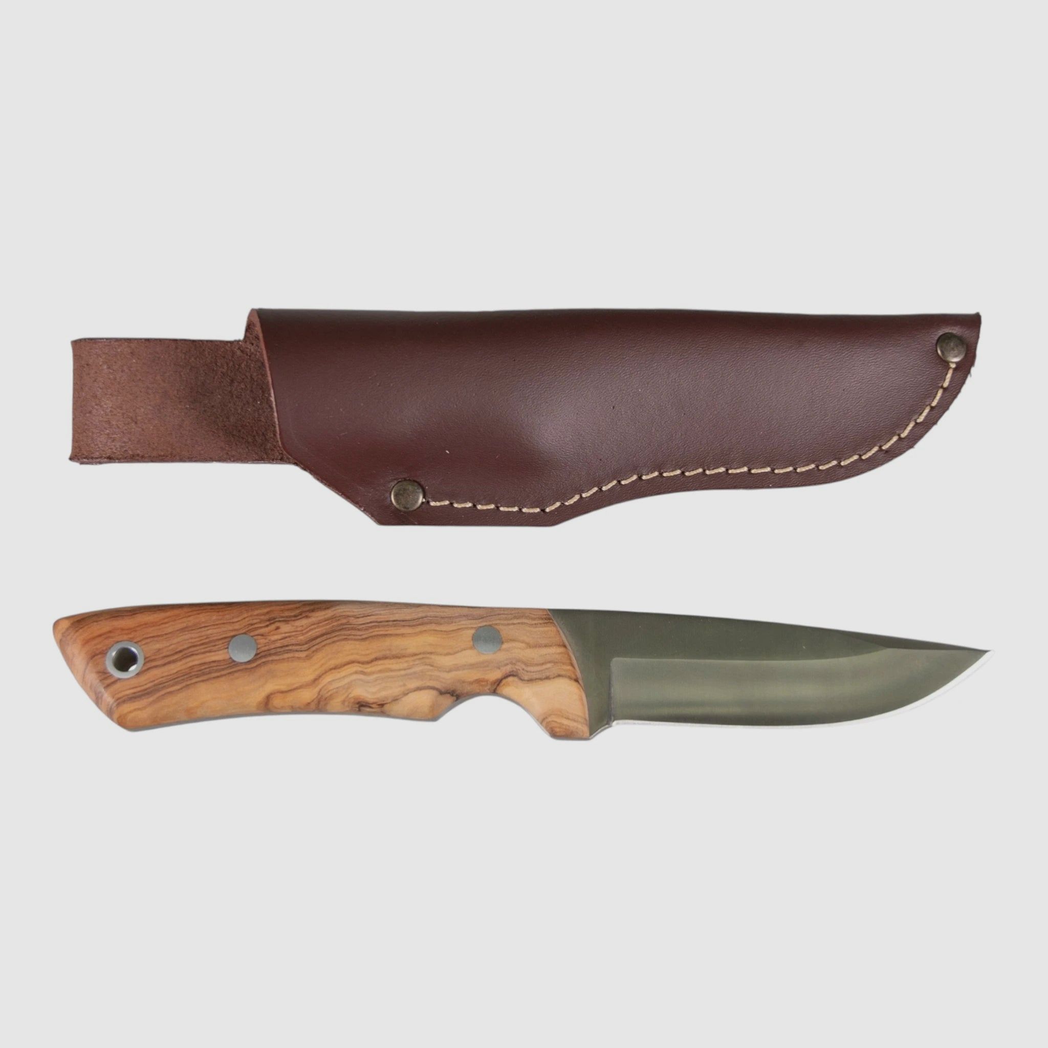 Nordforest Hunting Jagdmesser Waidmannsheil – 440C Olivenholz