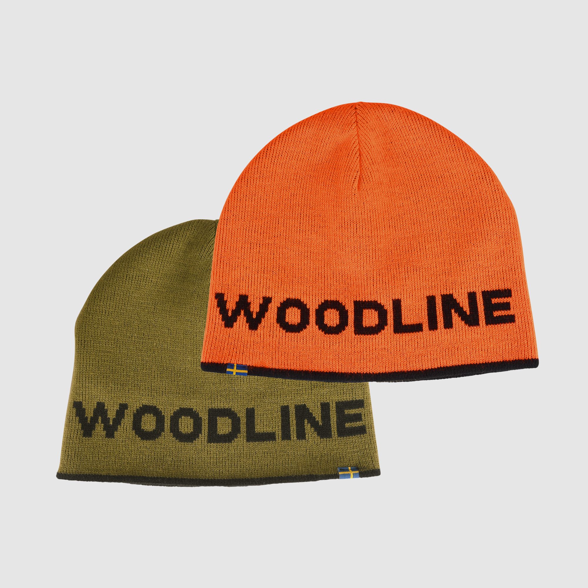 Woodline Wendbare Mütze Blaze/Grün