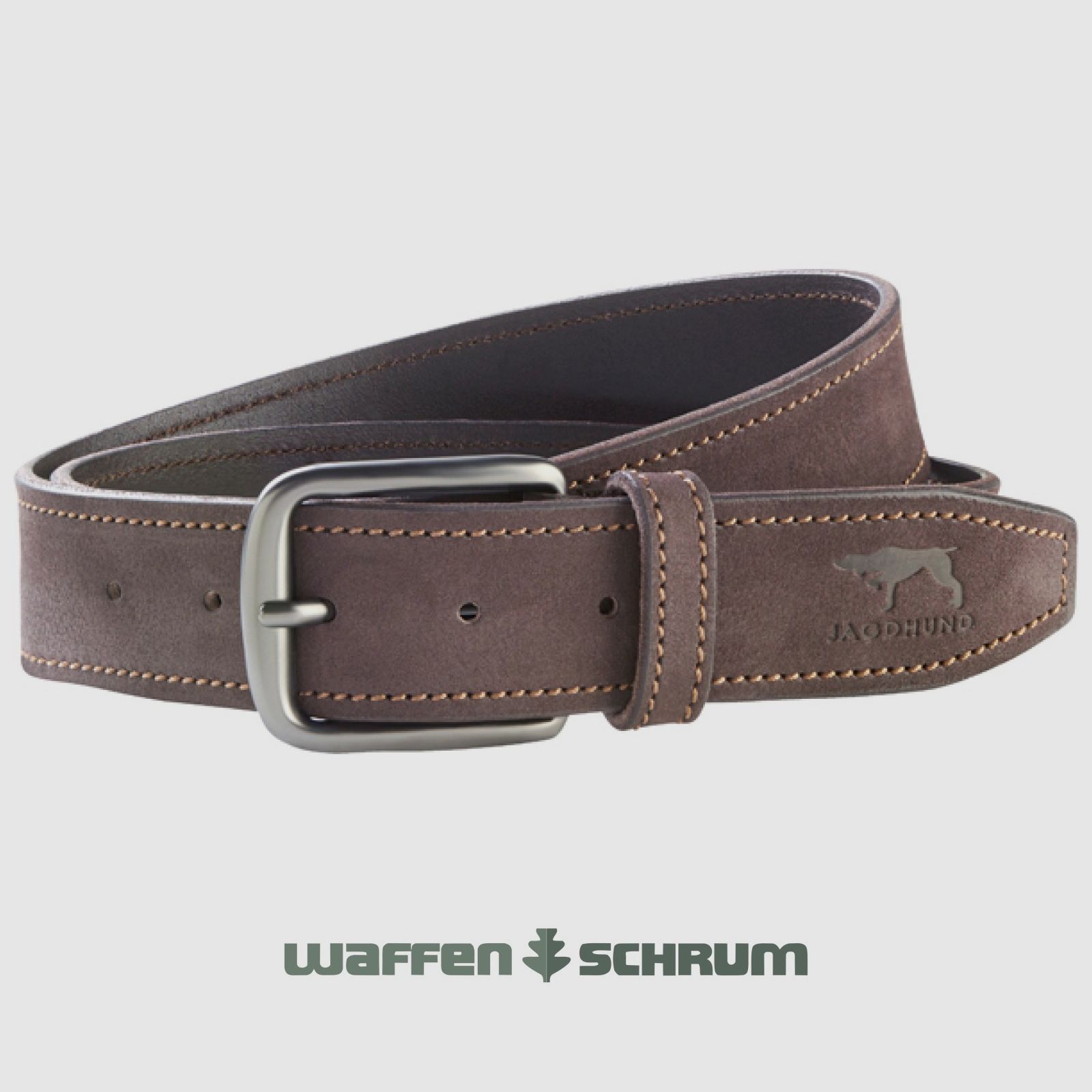 Ceinture pour chien de chasse Waldegg marron