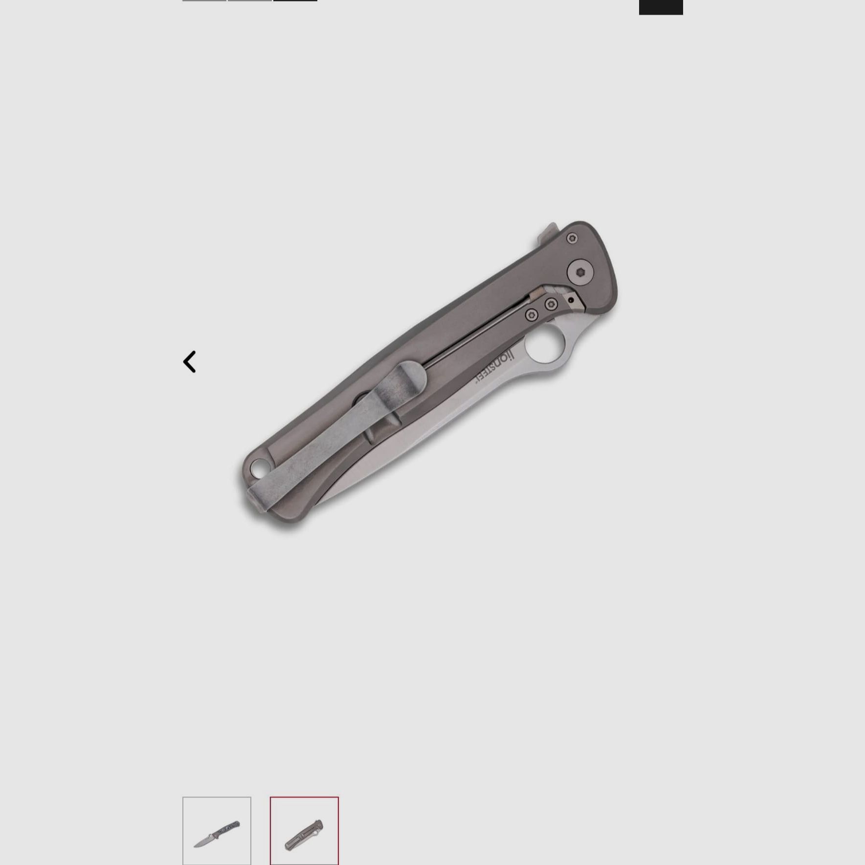 Spyderco Slym Titan. Lionsteel. Nóż. Nóż kieszonkowy