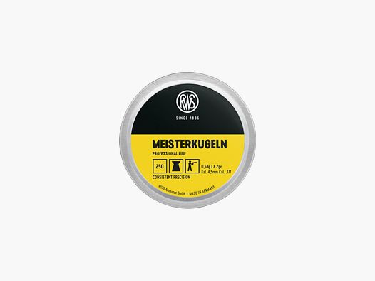 RWS 4.5 mm Meisterkugeln 0.53 for rifle