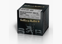 300 AAC Blackout subsonic S&B FMJ 200gr VE100