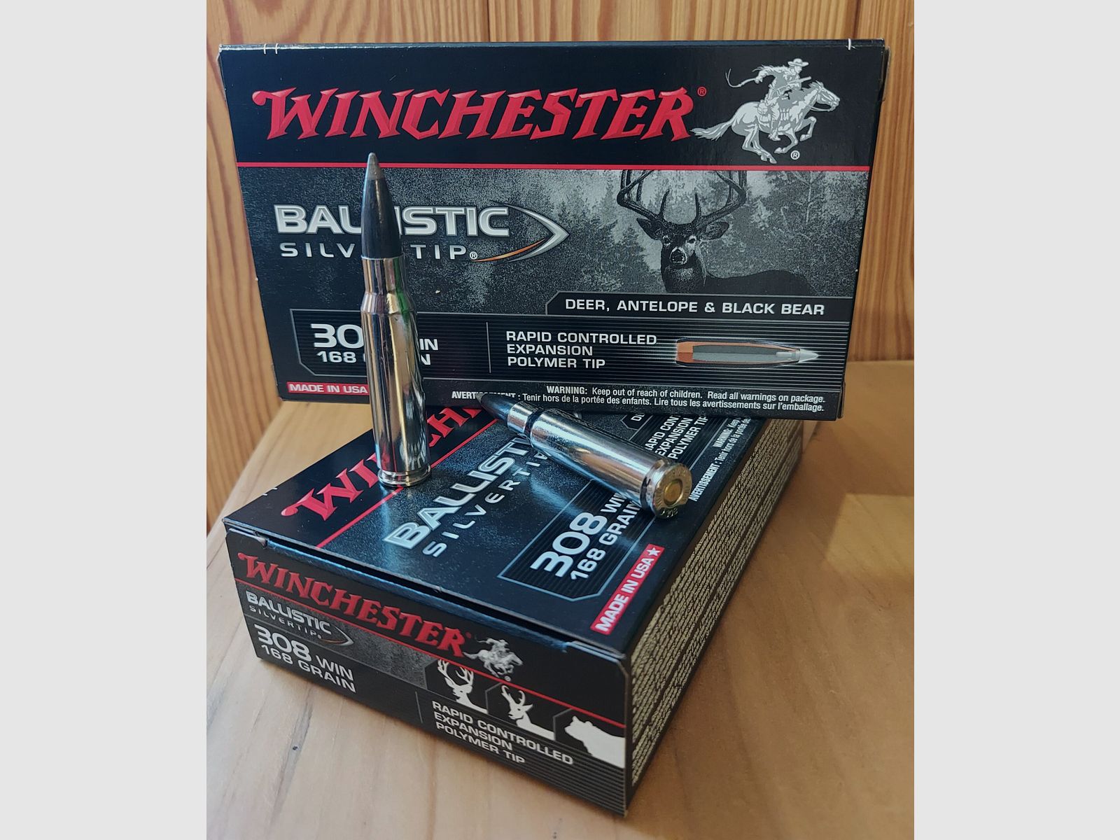 WINCHESTER MUNITION Kal. 308 Win 168 Grains Ballistic Silvertip