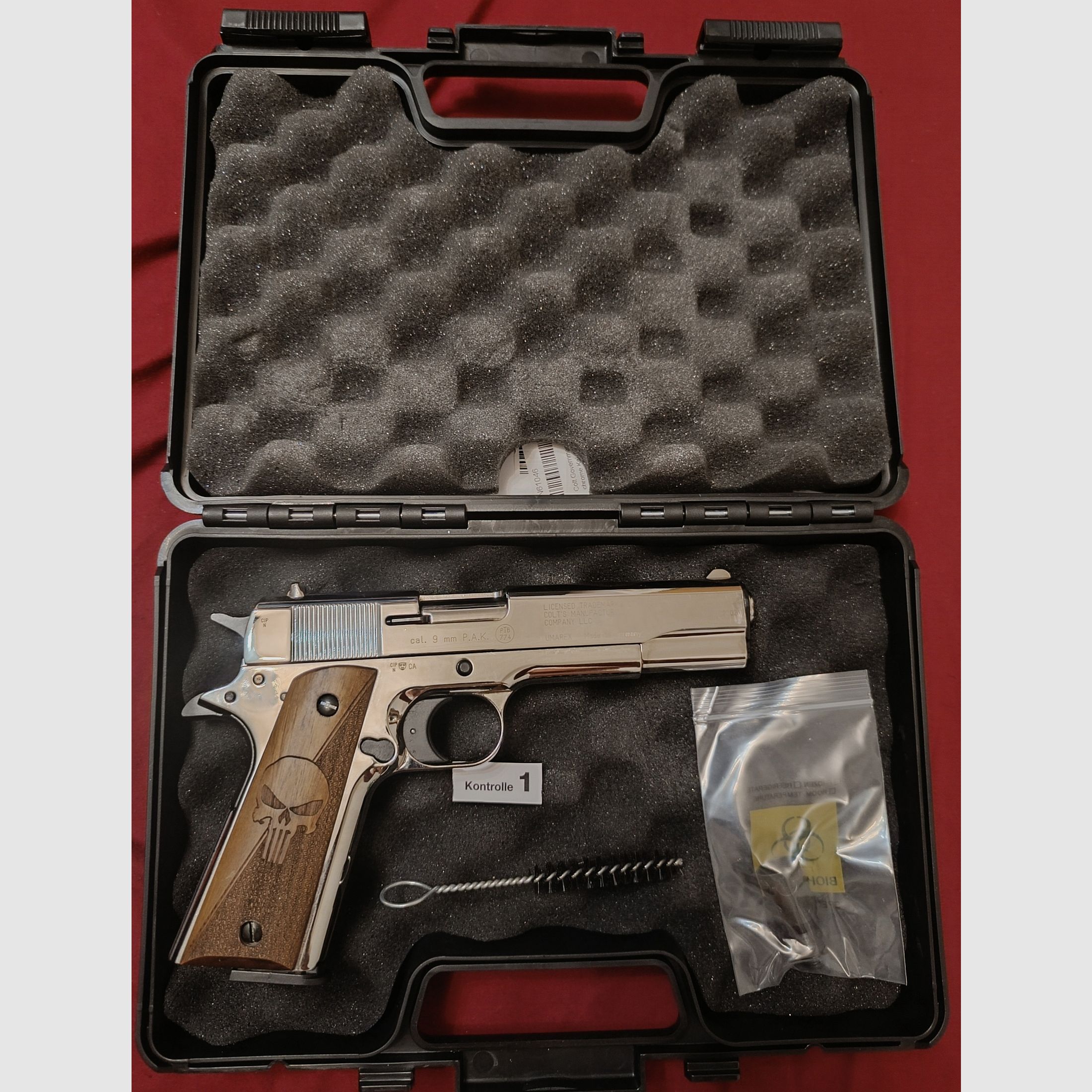 Colt 1911 A1 Chrom/Punisher Umarex