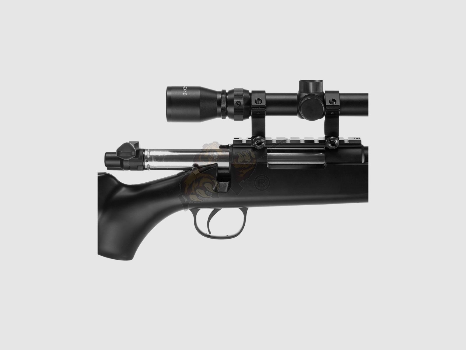 SR-1 Sniper Rifle Airsoft Set Black - Well -F-