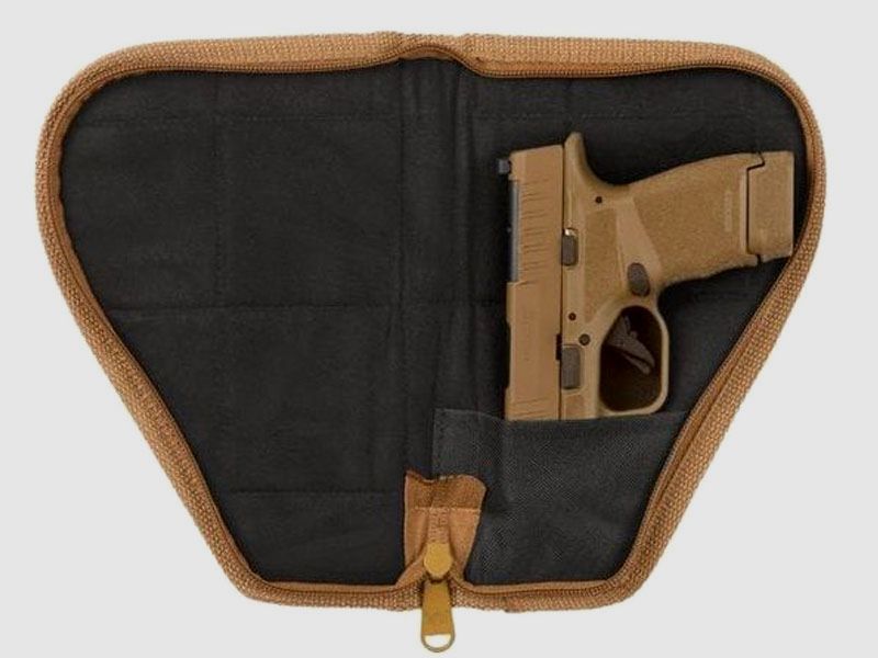 Bulldog Cases Custodia per pistole DELUXE Nera