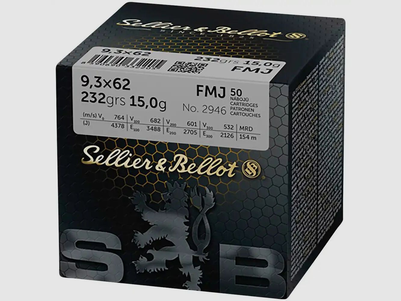 Sellier & Bellot FMJ 232grs - 50Stk
