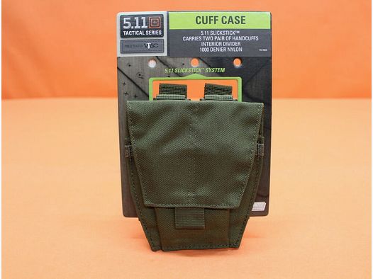 5.11 Cuff Case (58721) 188 Tac OD Bag for Handcuffs, SlickStick System