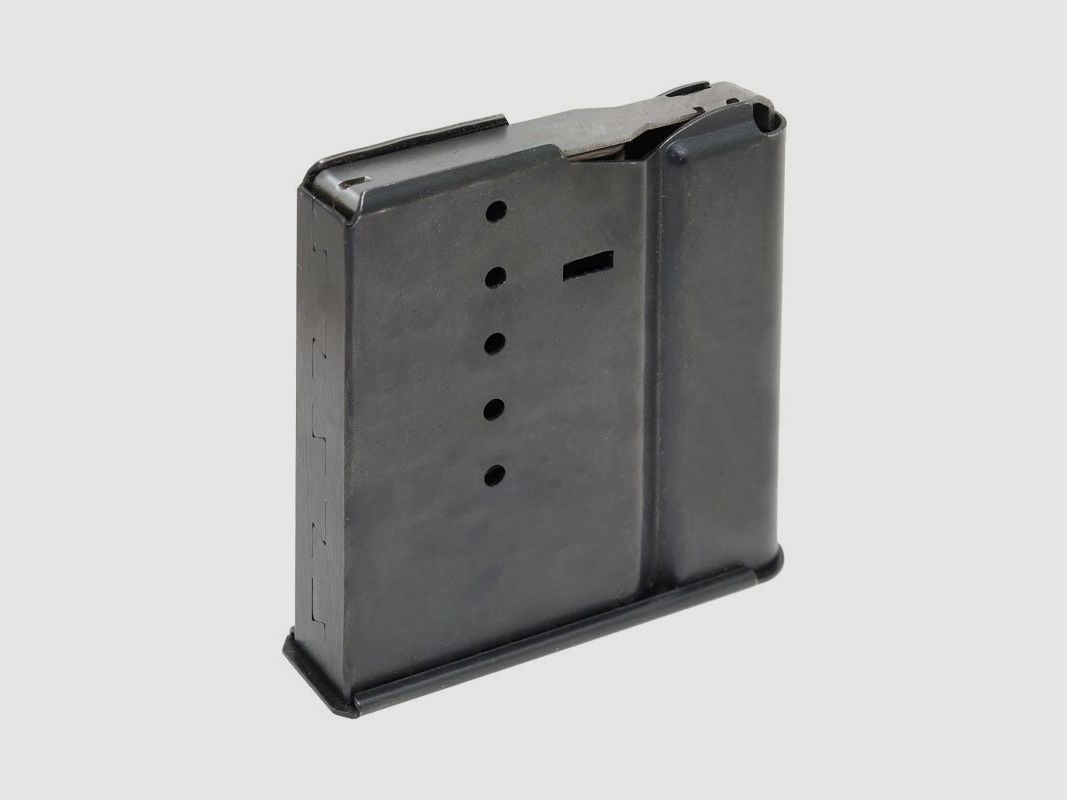 Chargeur en acier Voere pour Voere 2185 Match / Sauer STR 200 / Sauer 202 / Unique Alpine TPG 1 – 5 coups