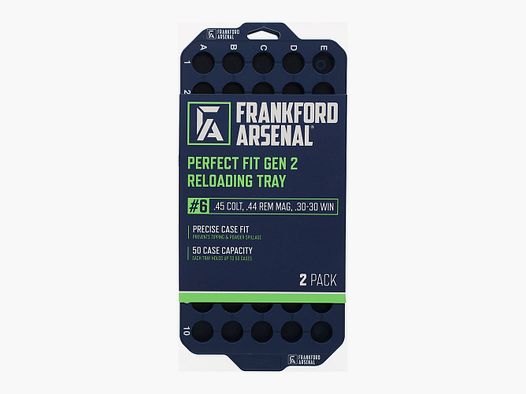 Perfect Fit Reloading Tray – #6 (.45 Colt. .44 Rem Mag)