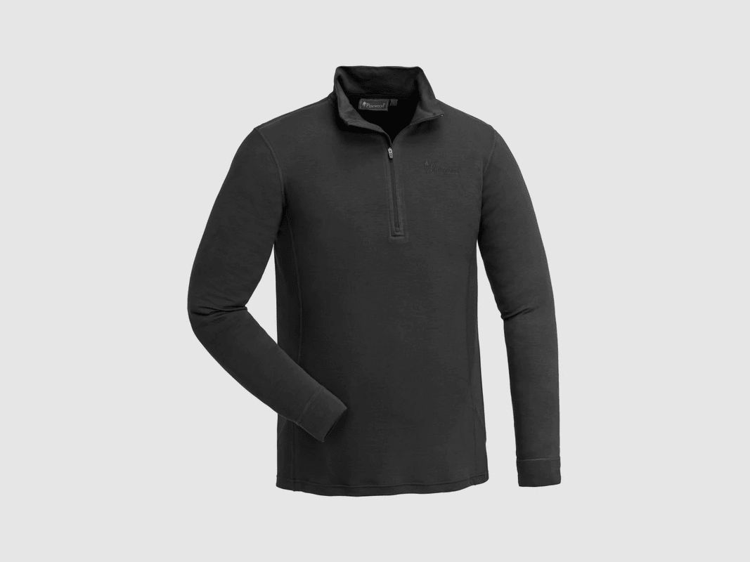 LAYER ABISKO MERINO BASE HALF ZIP - PINEWOOD