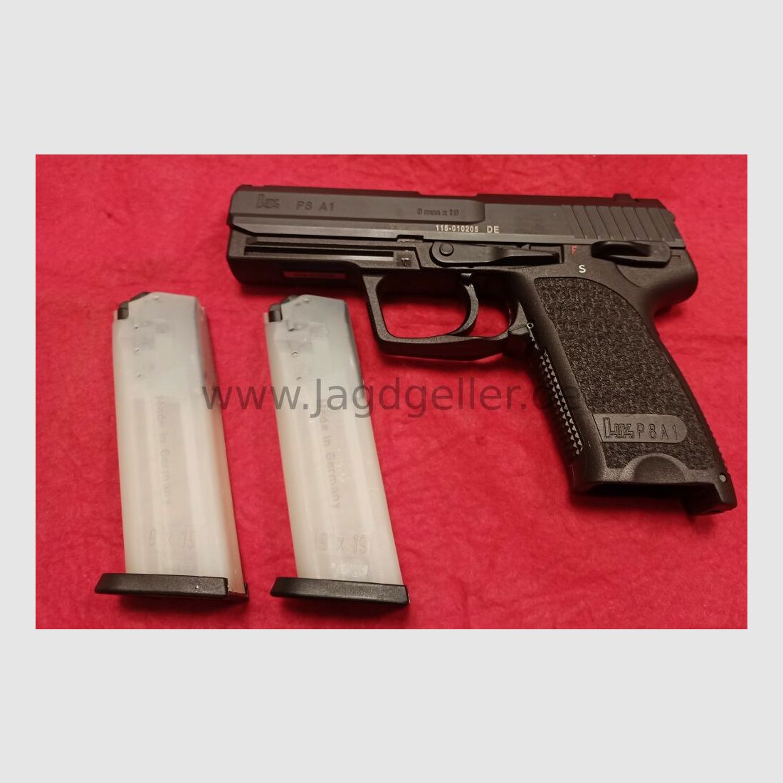 Heckler & Koch HK-Pistole P8 A1 9mmLuger