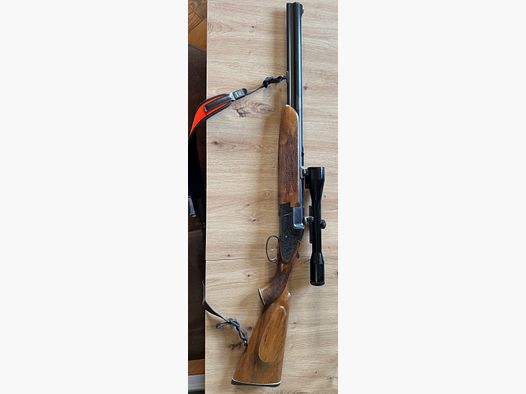 BRNO Brünner 572.5 BBF Kaliber 12/70 & 7x65R