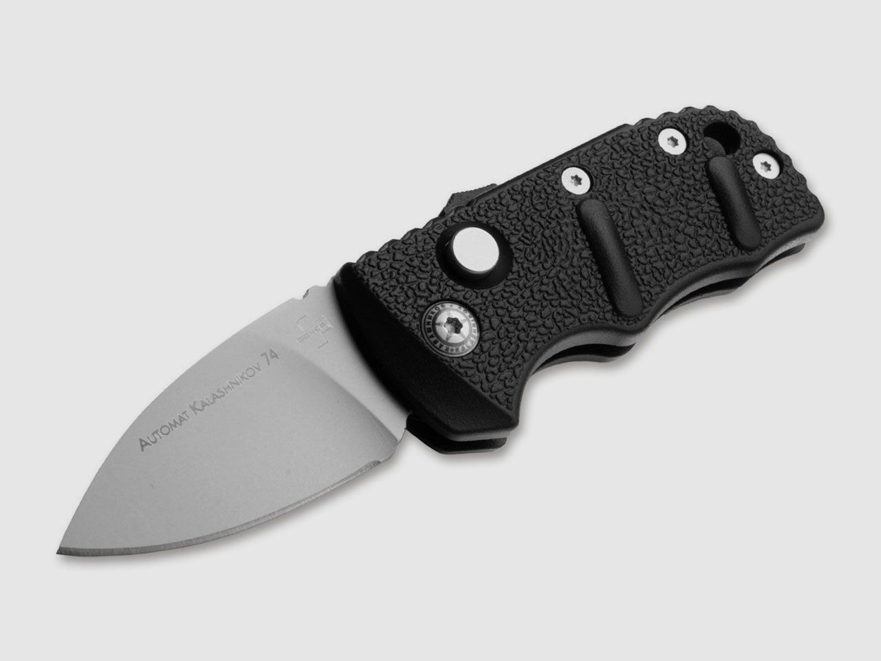 Coltello a molla AKS-74 Mini Stubby Edizione Svizzera D2