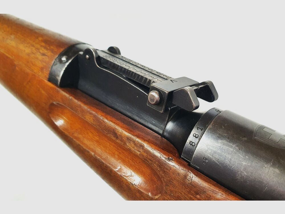 Fabryka broni Bern karabina powtarzalna Fabryka broni Bern Szwajcarski K31 Kaliber 7,5x55 szwajcarski kompletny z dopasowanymi numerami + Hämmerli