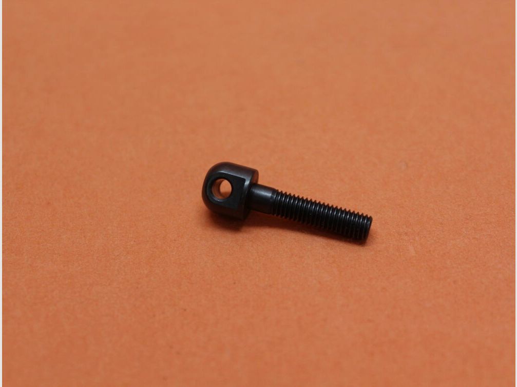Recknagel tornillo de vástago / ojete de correa con rosca de máquina M5 ancho de cabeza 8mm / perforación 3,6mm (20240-0022)