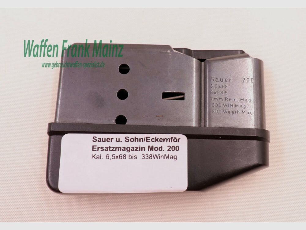 Sauer & Sohn/Eckernförde replacement magazine Mod. 200 6.5x68 to .338WinMag