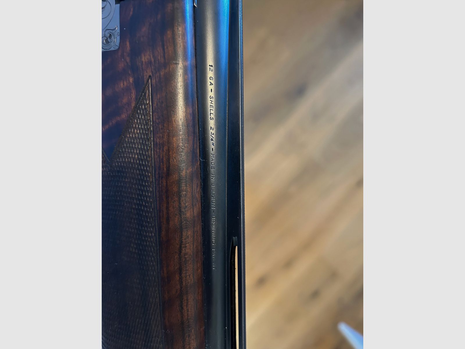 Browning Flinte - Maßschäftung