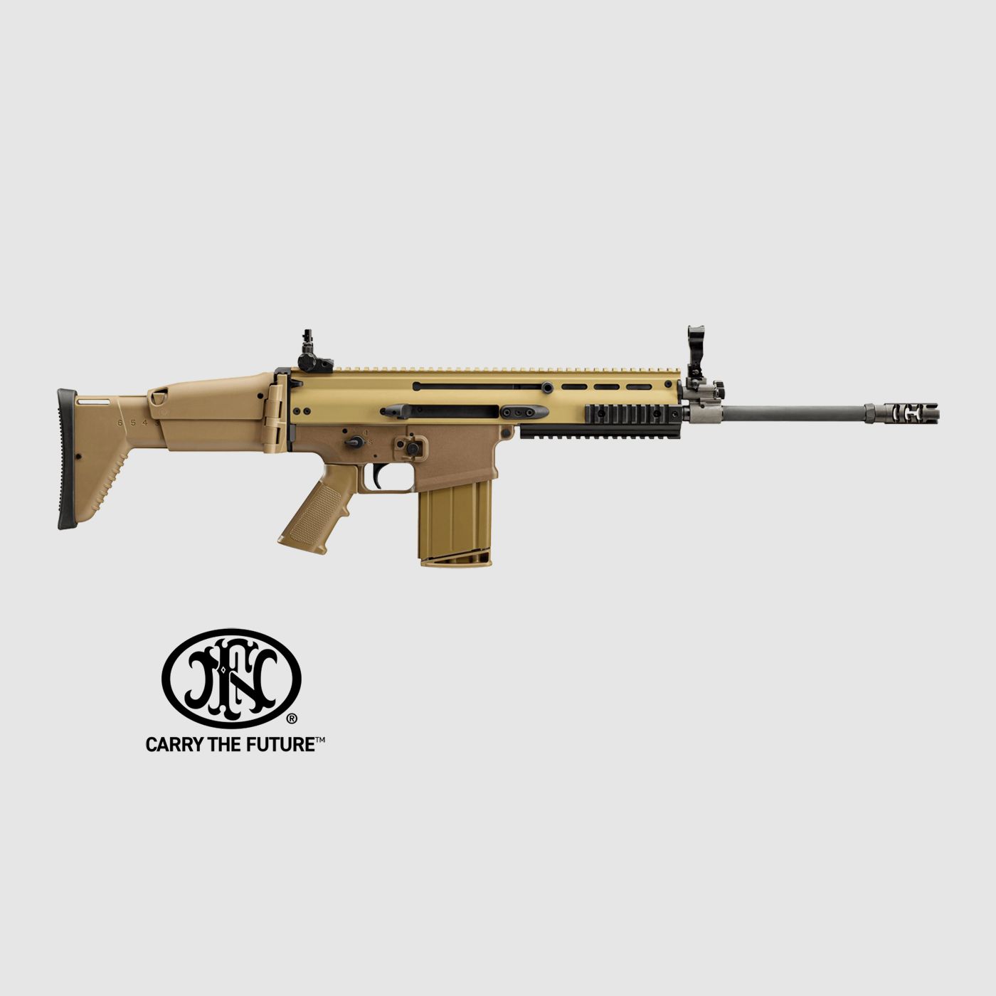 FN SCAR® 17S NRCH 7.62x51 20rd FDE, image 4 of 6