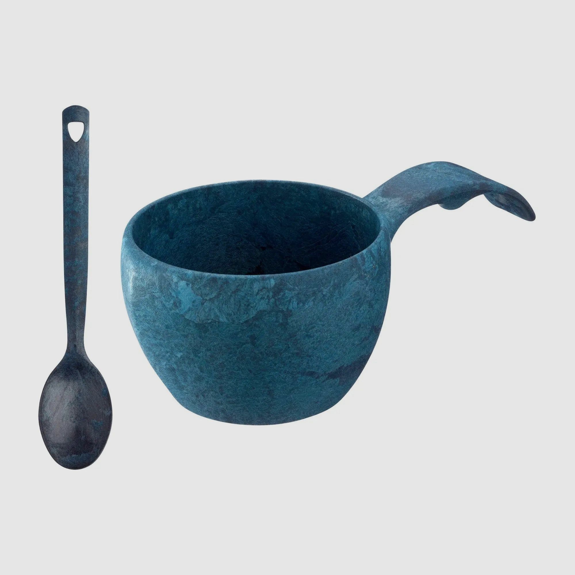 Kupilka Kupilka Trinkbehälter Classic mit Teelöffel 210 ml blueberry