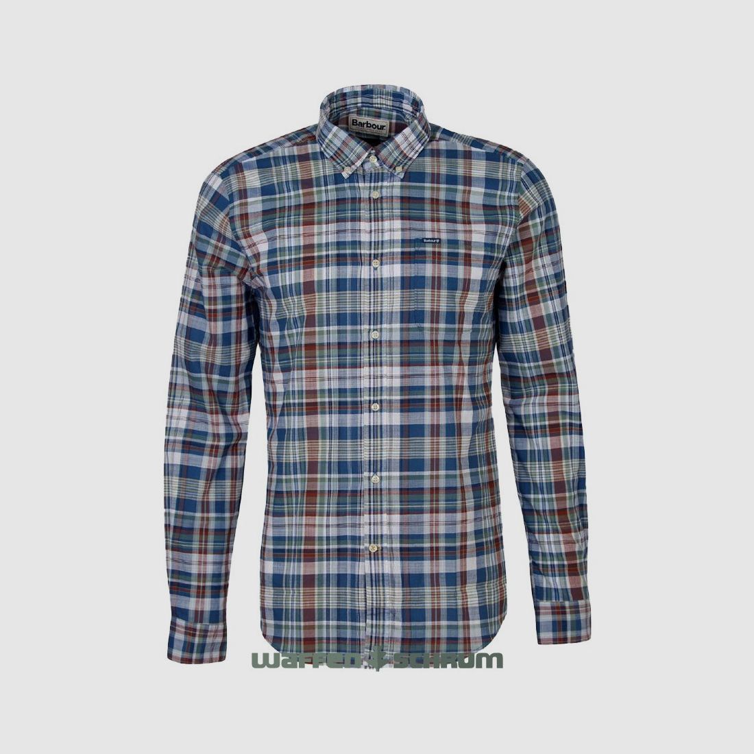 Barbour shirt Seacove Tailored blue