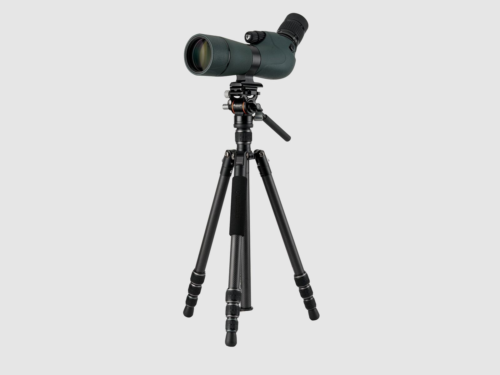 Vanguard Vesta GO 234CV10 – Treppiede da viaggio in carbonio, testa video, immagine 3 di 8