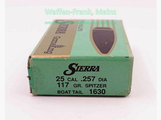 Sierra Bullets, proiettili da fucile Santa Fe .25 (.257)