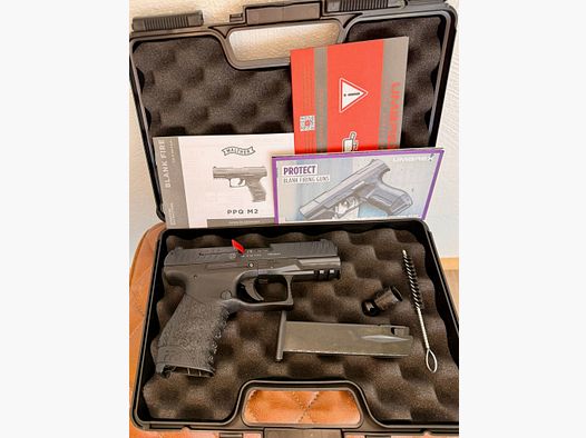 Pistolet à blanc Walther PPQ M2 9mm P.A.K. noir. Neuf