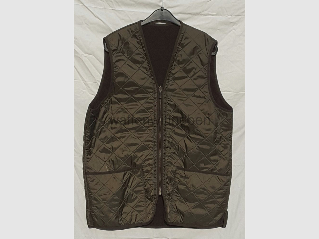 Chaleco Barbour Polarquilt con cremallera, T. L
